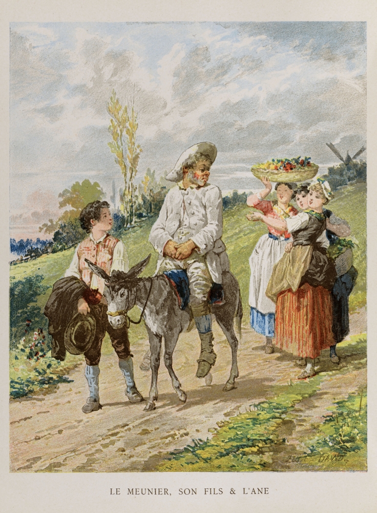 Jules David (1808-1892) Canvas Art - (18 x 24)