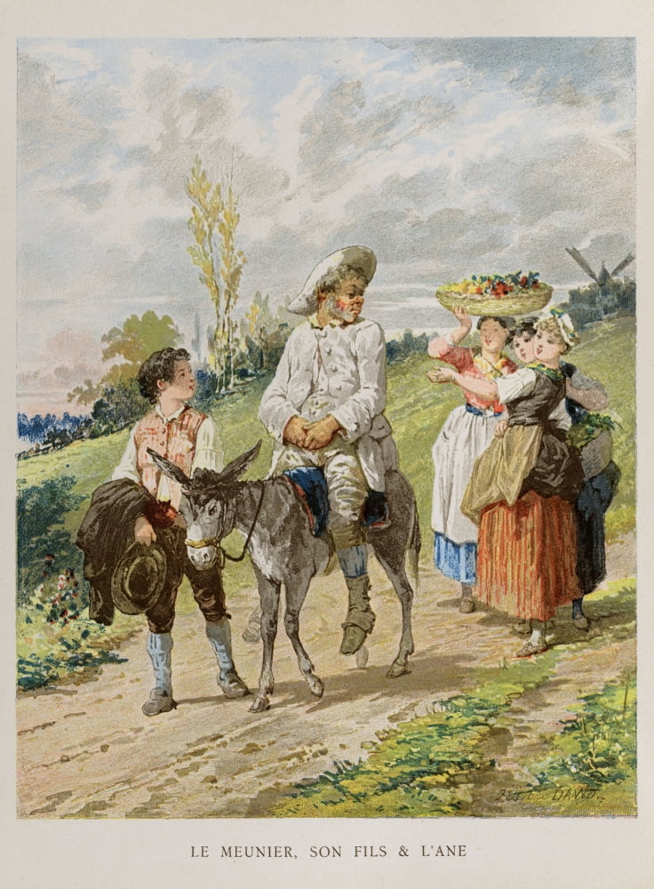 Jules David (1808-1892) Canvas Art - (24 x 36)