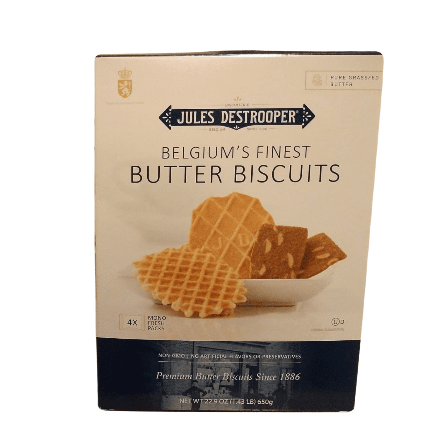 Jules Destrooper Butter Biscuits Belgium's Finest 22.9 oz