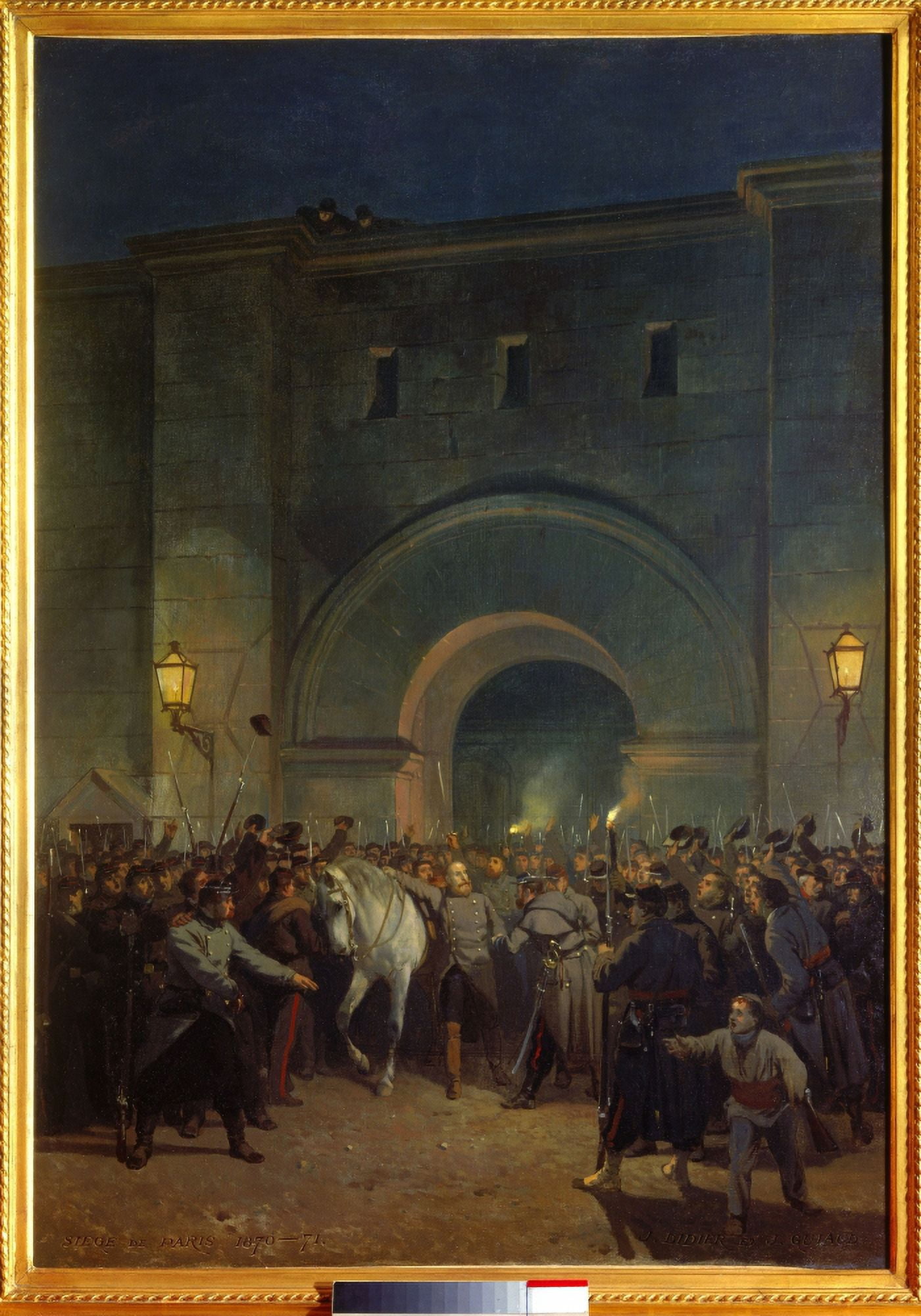 Jules Didier (1831-1892) And Jacques Guiaud (1811-1876) French School Canvas Art - (24 x 36)