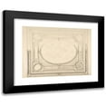 thumbnail image 1 of Jules-Edmond-Charles Lachaise 18x14 Black Modern Framed Museum Art Print Titled - Design for a Ceiling; the Grand Salon (19th Century), 1 of 5