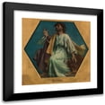 thumbnail image 1 of Jules Elie Delaunay 12x12 Black Modern Framed Museum Art Print Titled - Daniel (1875), 1 of 5