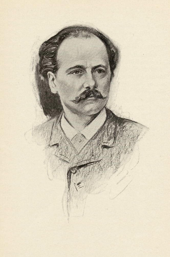 Jules Frdric Massenet 1842-1912 French Composer Portrait By Chase Emerson American Artist 1874-1922 Canvas Art - Ken Welsh Design Pics (12 x 18)
