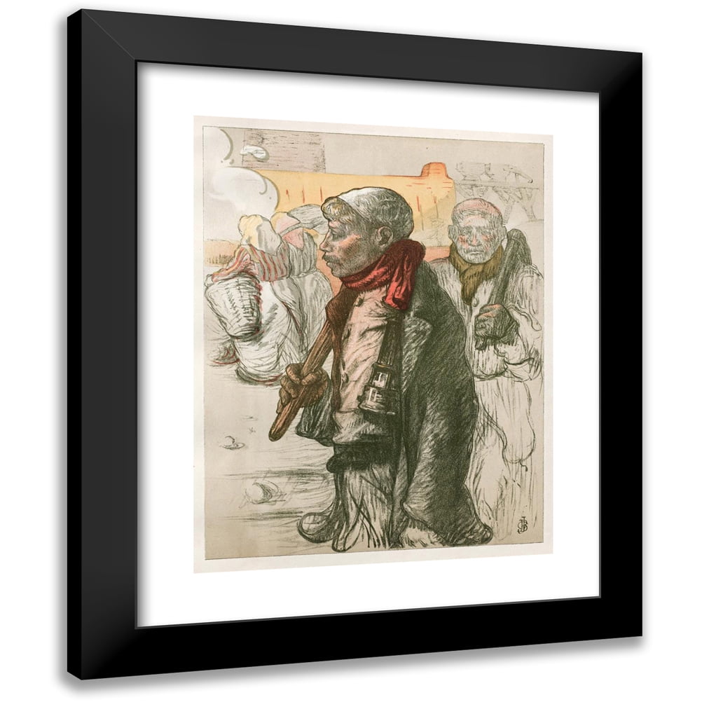 Artist Besson Jules Gustave Besson 15x18 Black Modern Framed Museum Art Print Titled ...