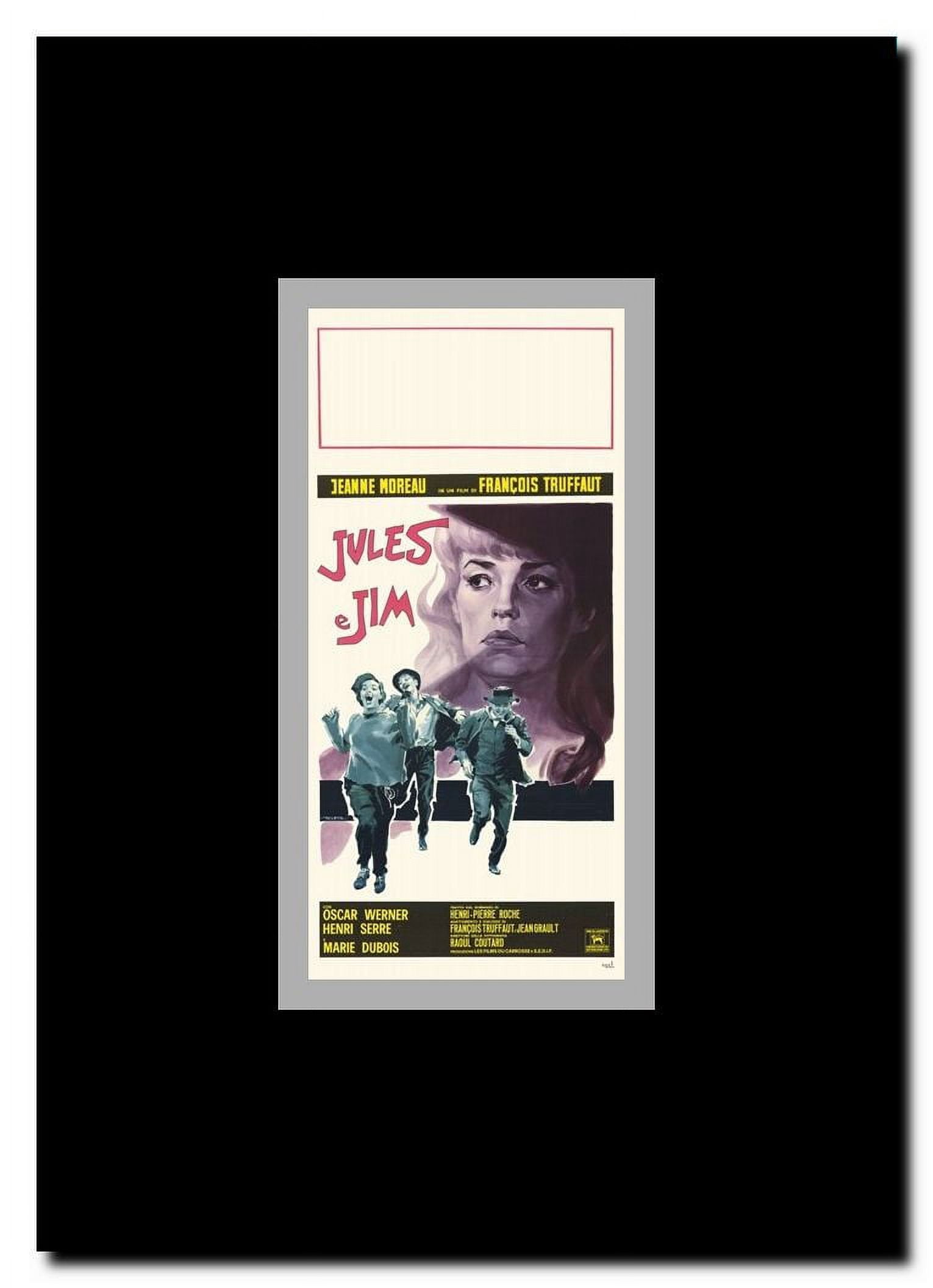 Jules and Jim Framed Movie Poster