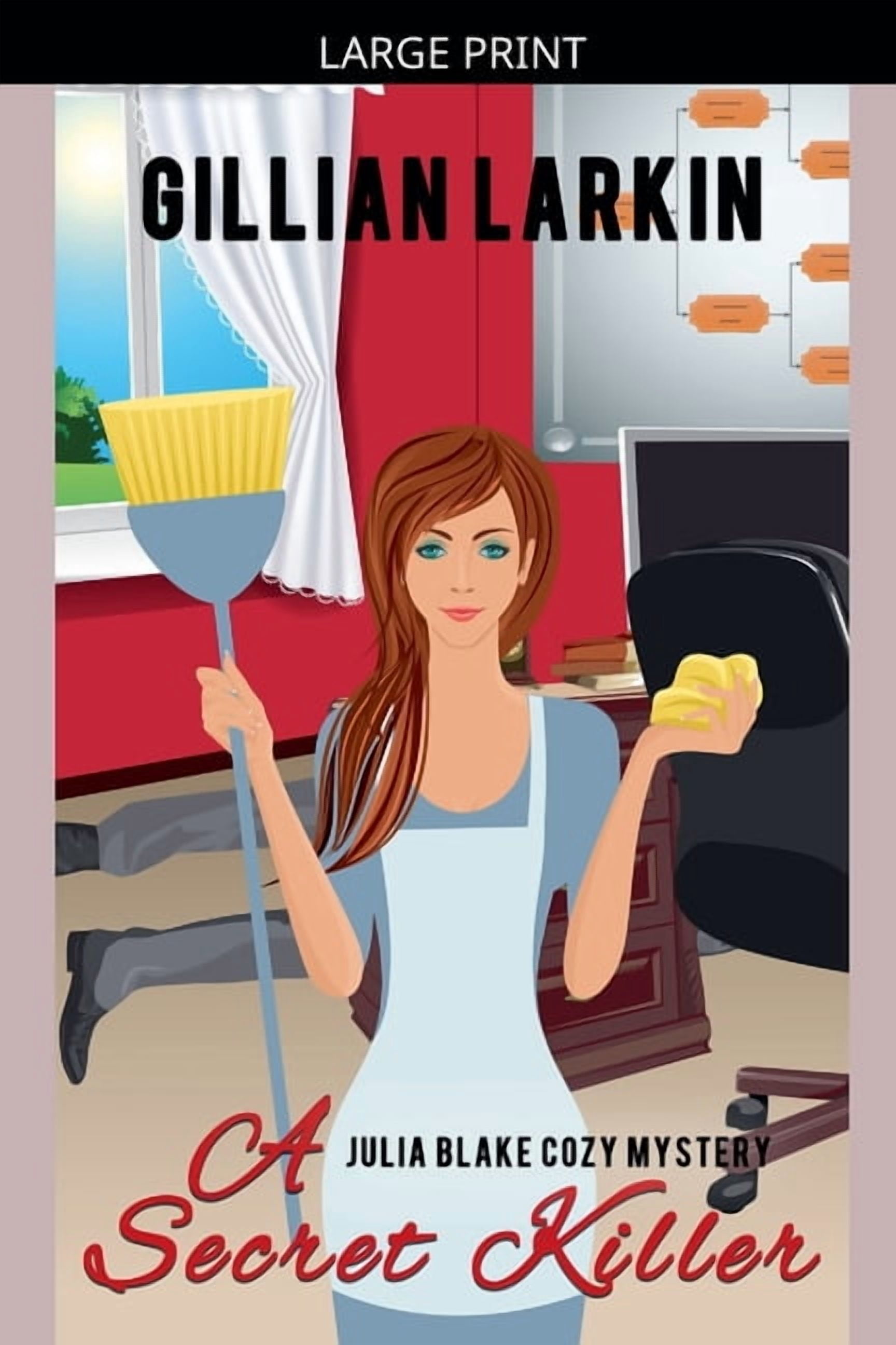Julia Blake Cozy Mystery A Secret Killer, Book 4, (Paperback)