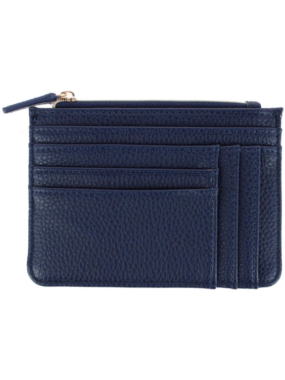 Colorful Premium Faux Leather Slot Coin Case Purse (Women)