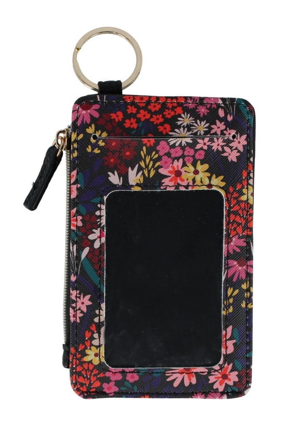 Vegan Leather Everywhere Lanyard ID Wallet (Women)