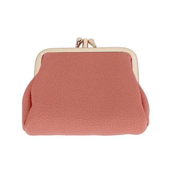 Julia Buxton  Premium Faux Leather Triple Frame Coin Purse Wallet (Women)