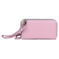 thumbnail image 1 of Julia Buxton Women's Everyday Pebble - Ultimate Organizer Vegan Leather, Dusty Rose, 1 of 1