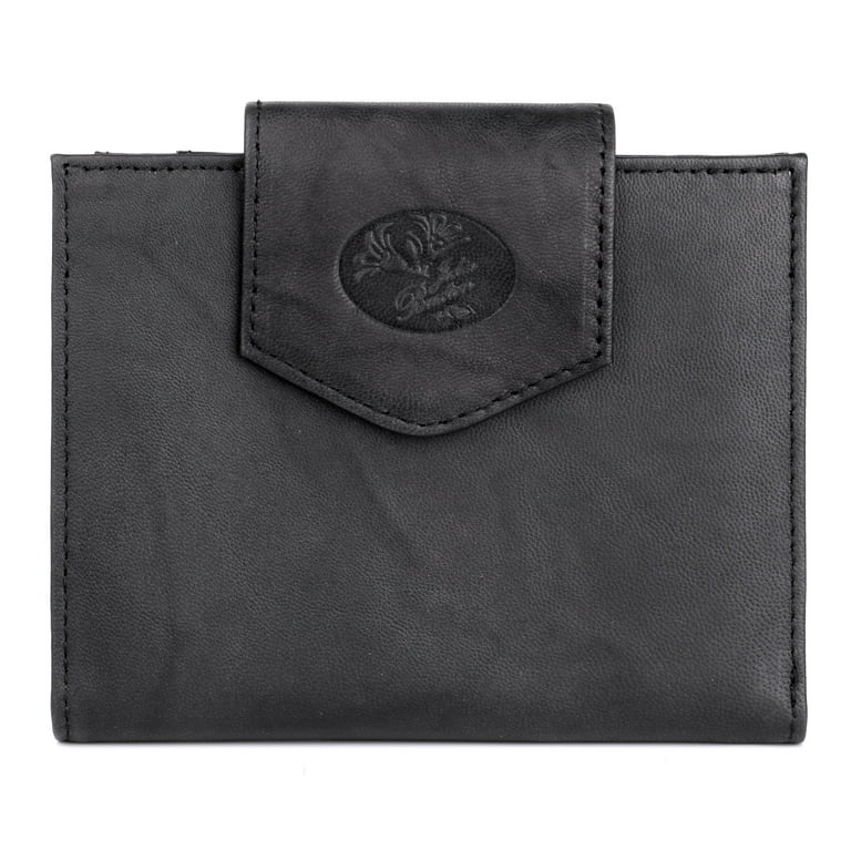 Julia Buxton Heiress Cardex, Black Leather, 5