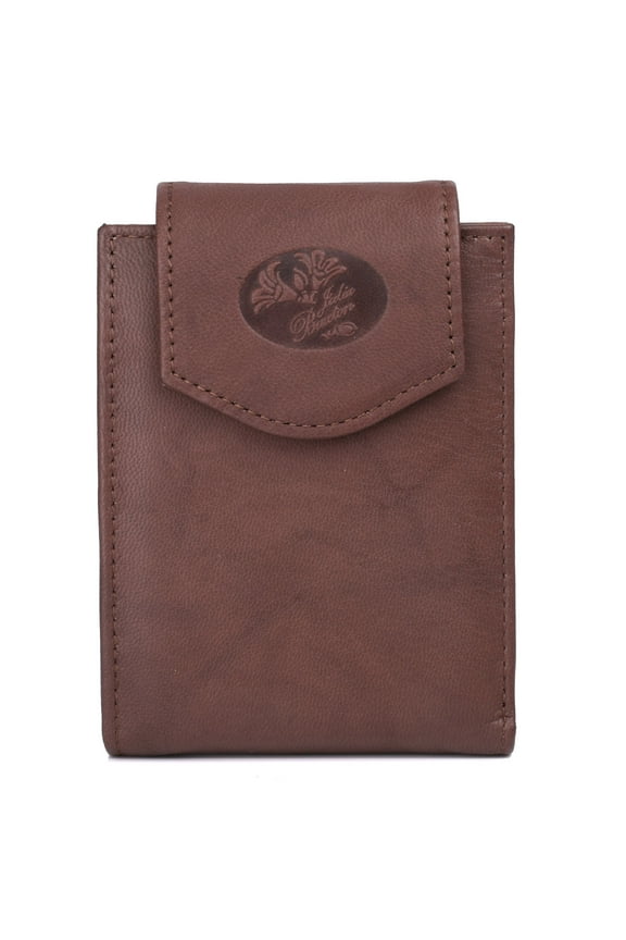 Women's Heiress Convertible Billfold Leather, Mahogany