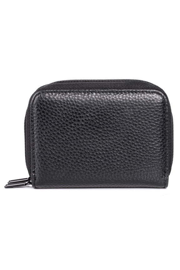Women's Hudson Pik-Me-Up Wizard Wallet Leather, Black