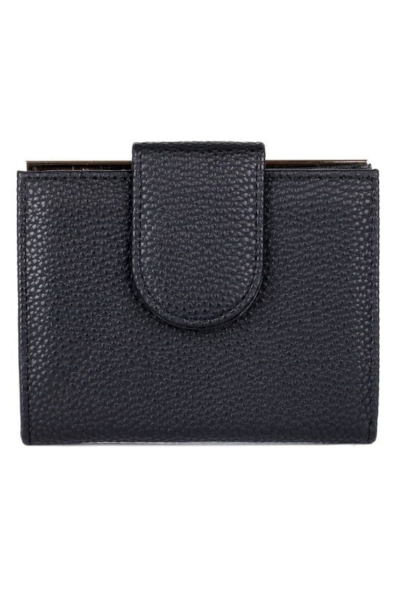 Women's Pebble RFID Lexington Wallet, Black