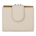 thumbnail image 1 of Julia Buxton Women's Pebble RFID Lexington Wallet, White Pepper, 1 of 7