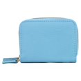thumbnail image 1 of Julia Buxton Women's Pebble Vegan Leather Wizard Wallet, Atlantic Blue, 1 of 3