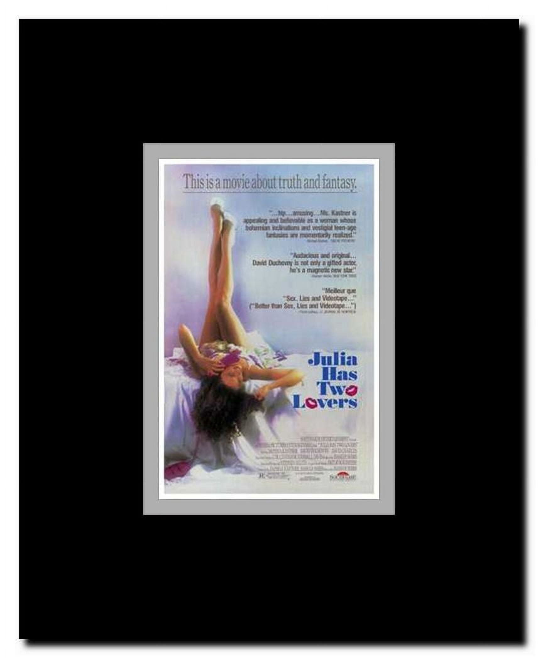 Julia Has Two Lovers Framed Movie Poster