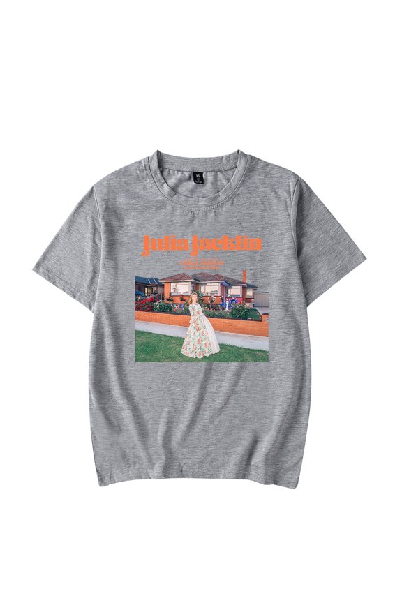 Julia Jacklin Pic T-shirt Summer Unisex Short-sleeved 2026 Fashion Y2K Casual Stylish Design Tee
