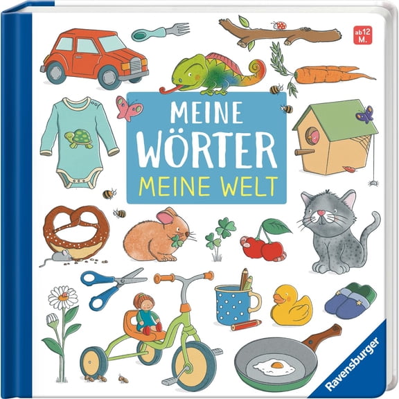 Julia Maly Meine Wörter - Meine Welt: Mein erstes buntes Wörterbuch - Babybuch, Pap (Paperback)