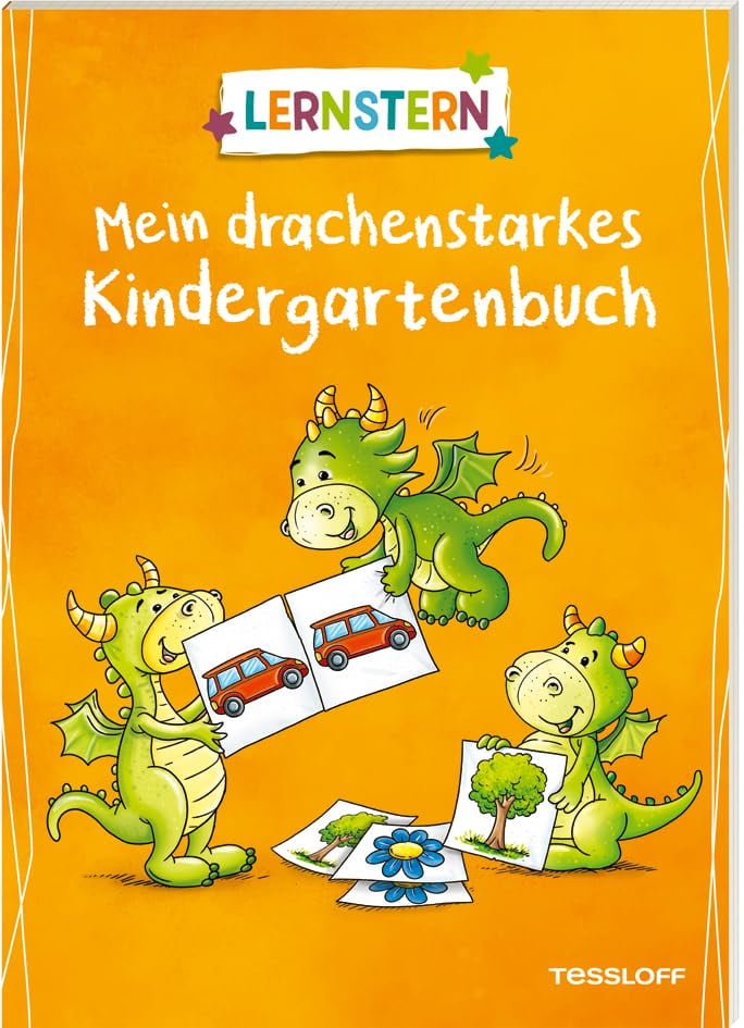 Julia Meyer,Ste LERNSTERN. Mein drachenstarkes Kindergartenbuch: Bunt gemischte Übu (Paperback)