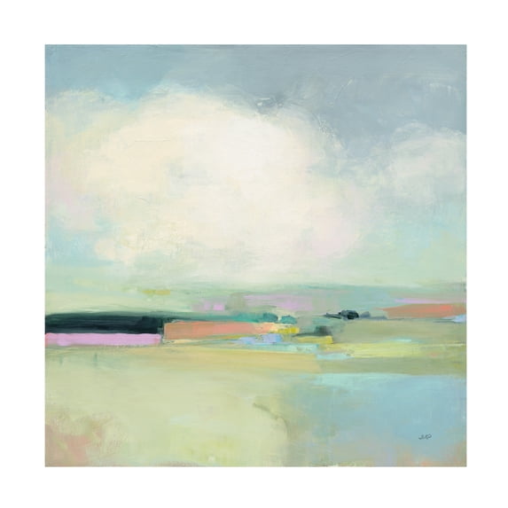 Julia Purinton 'Colorful Landscape' Canvas Art
