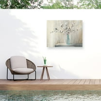 Julia Purinton 'Cotton Bouquet' Outdoor All-Weather Wall Decor