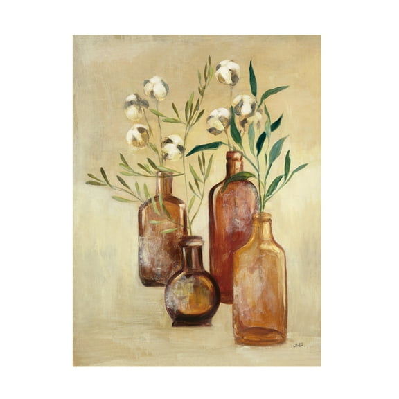 Julia Purinton 'Cotton Still Life II' Canvas Art