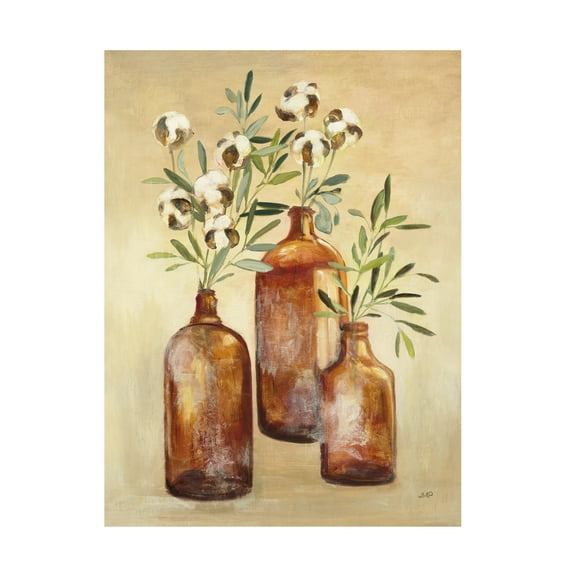 Julia Purinton 'Cotton Still Life III' Canvas Art