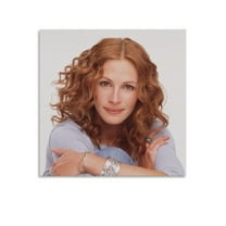 Julia Roberts Poster (10) Wall Art Poster Gifts Bedroom Prints Home Decor Hanging Picture Canvas Painting Posters 16x16inch(40x40cm)