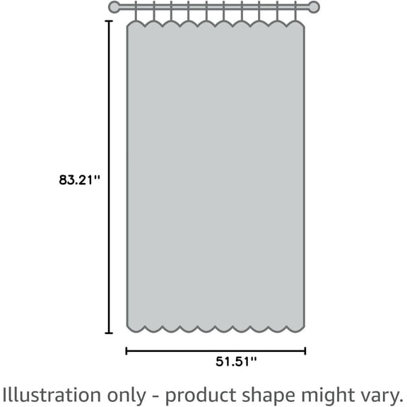 Julia Watercolor Blackout Room Darkening Lined Thermal Insulated Energy Saving Window Curtains 2 Layers 2 Panels Each Size 52 Inch by 84 Inch Gray