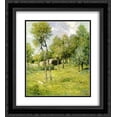 thumbnail image 1 of Julian Alden Weir 2x Matted 20x24 Black Ornate Framed Art Print 'Midsummer Landscape', 1 of 2