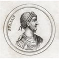 thumbnail image 1 of Julian The Apostate Flavius Claudius Julianus AD 331-363 Roman Emperor From The Book Crabbs Historical Dictionary Published 2 Poster Print - Large - 24 x 24, 1 of 1