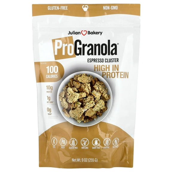 Julian Bakery ProGranola, Espresso Cluster, 9 oz (255 g)