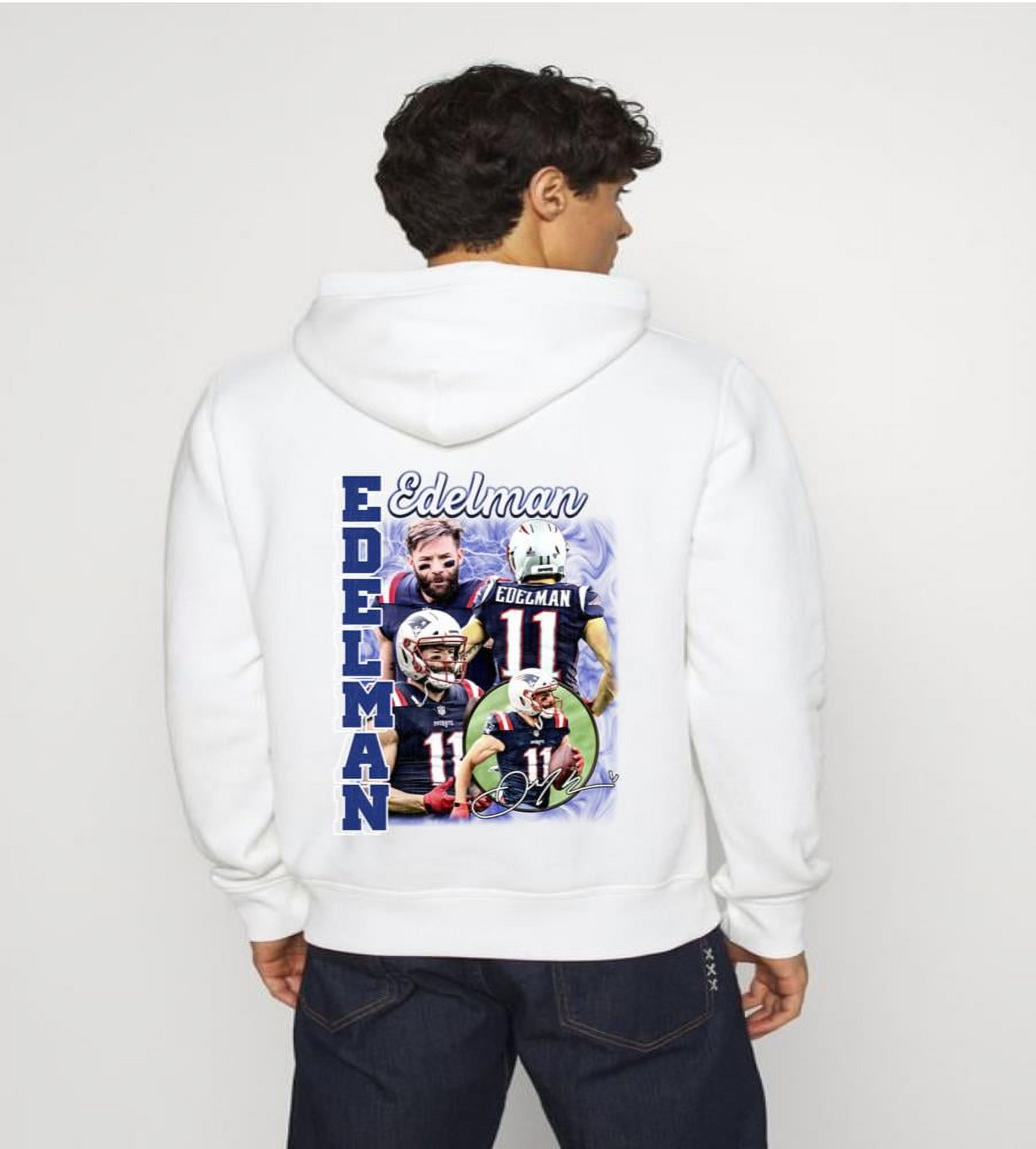 Julian Edelman Hoodie Vintage Julian Edelman Hoodie Unisex Hoodie for Men and Women up to Size 4XL Walmart