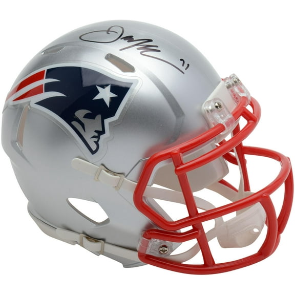 Julian Edelman New England Patriots Autographed Riddell Speed Mini Helmet - Fanatics Authentic Certified