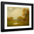 thumbnail image 1 of Julian Onderdonk 13x12 Black Modern Framed Museum Art Print Titled - Autumn's Pond, 1 of 5