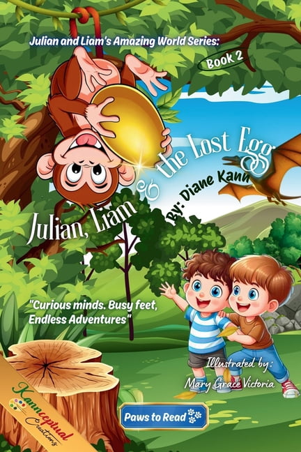 Julian and Liam's Amazing World Julian, Liam, and the Lost Egg, Book 2, (Paperback)