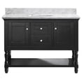 thumbnail image 1 of Julianna 48" Single Bath Vanity in Espresso with Marble Top and Sink MS-3148-WMRO-ES-NM, 1 of 5