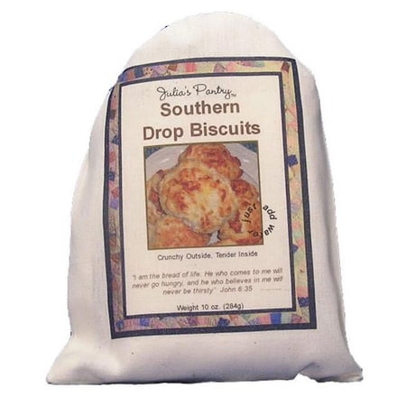 Julias Pantry JP200 Southern Drop Biscuits Cloth Bag 10oz- Pack of 4
