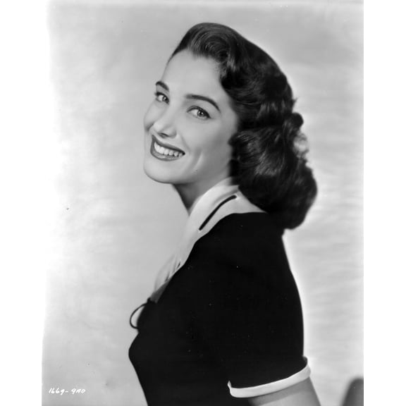 Julie Adams Portrait Side View Pose in Black Dress Photo Print (8 x 10)