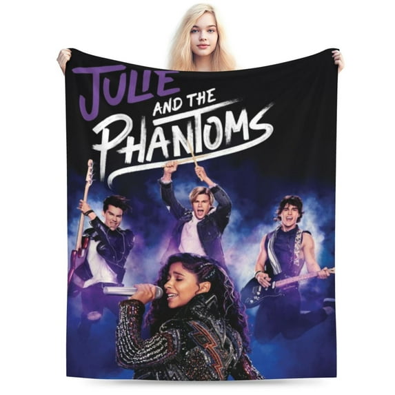 Julie And The Phantoms Blanket, Super Soft Throw Blanket For Couch Sofa Bed, Cozy Lightweight Warm Flannel Blanket, 50"X40"