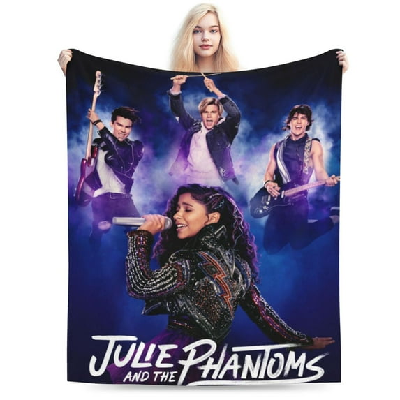 Julie And The Phantoms Blanket, Super Soft Throw Blanket For Couch Sofa Bed, Cozy Lightweight Warm Flannel Blanket, 60"X50"
