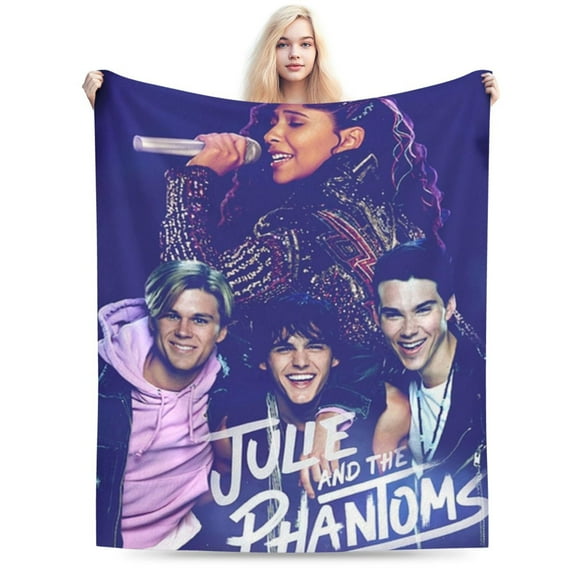 Julie And The Phantoms Blanket, Super Soft Throw Blanket For Couch Sofa Bed, Cozy Lightweight Warm Flannel Blanket, 80"X60"
