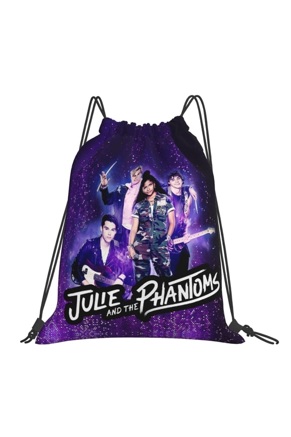 Julie And The Phantoms Drawstring Backpack Sport Gym Bag For Yoga Swimming Gymsack Sport Strap Pack Bag