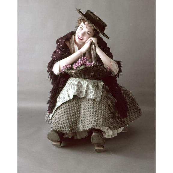 Julie Andrews As Eliza From My Fair Lady Vintage Stage Play 24X36 Classic Hollywood Poster