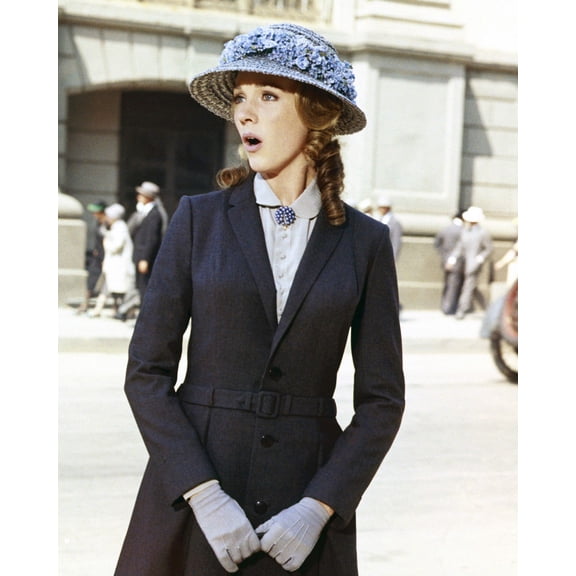 Julie Andrews Vintage Fashion Curly Hair 24X36 Classic Hollywood Poster