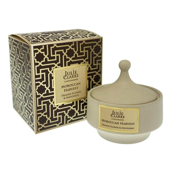 Julie Clarke Scented Candle Moroccan Harvest - Orange Flower & Mandarin 230g