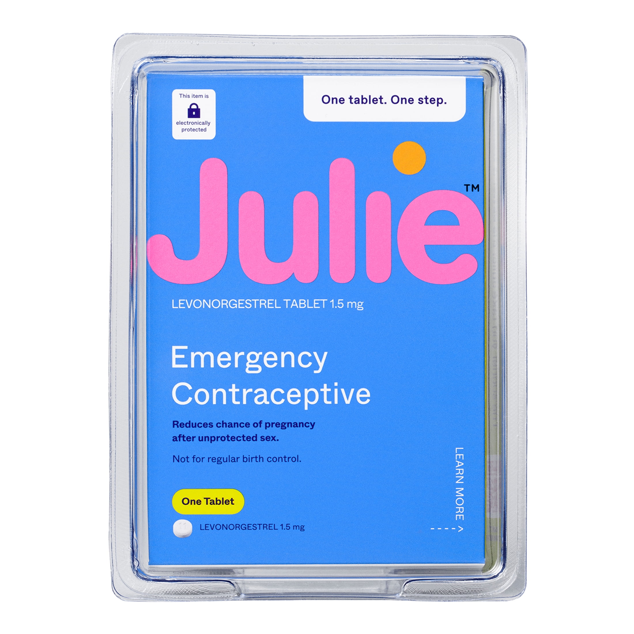 Plan B One-Step Emergency Contraceptive 1.5 Mg 1 Count 