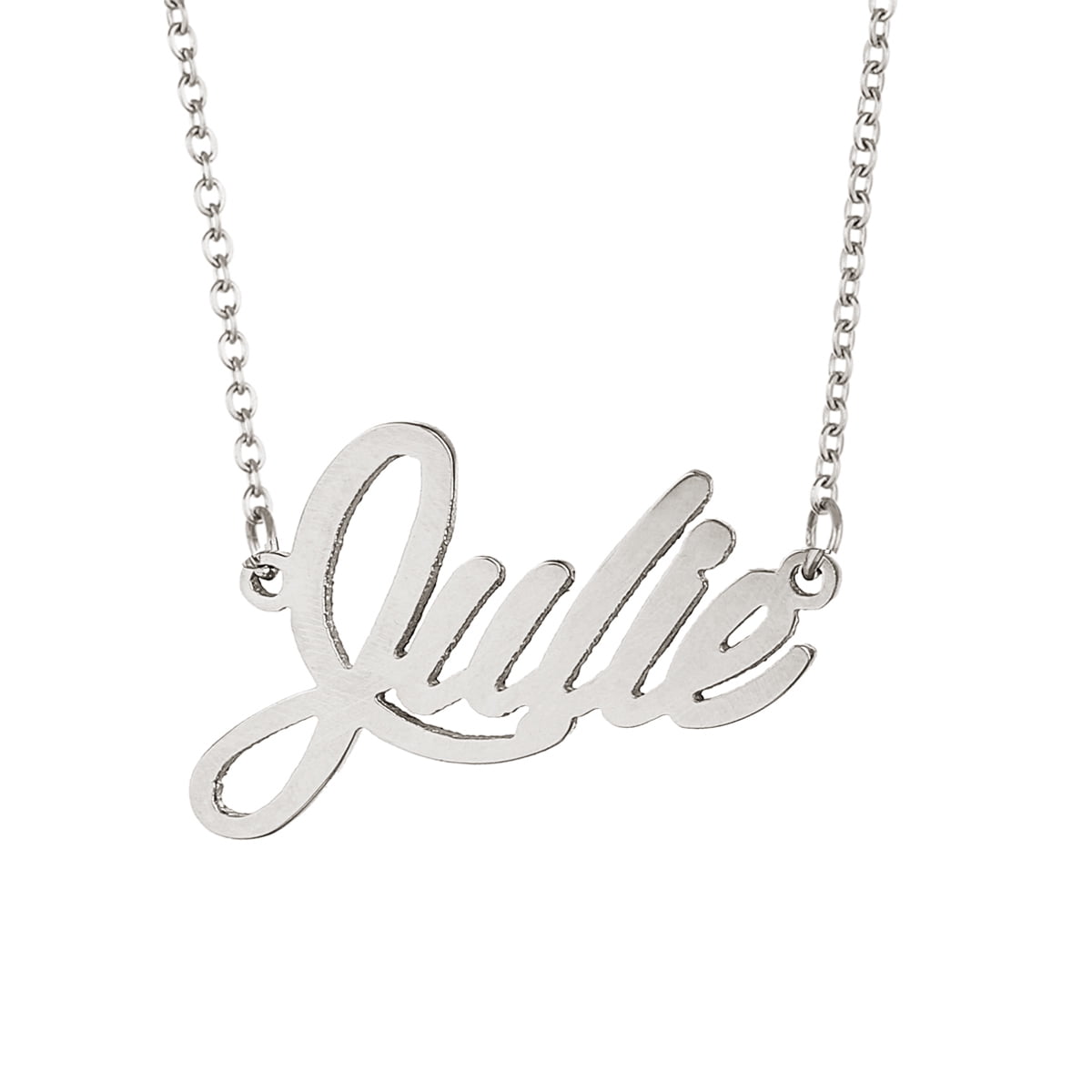 Julie sale name necklace