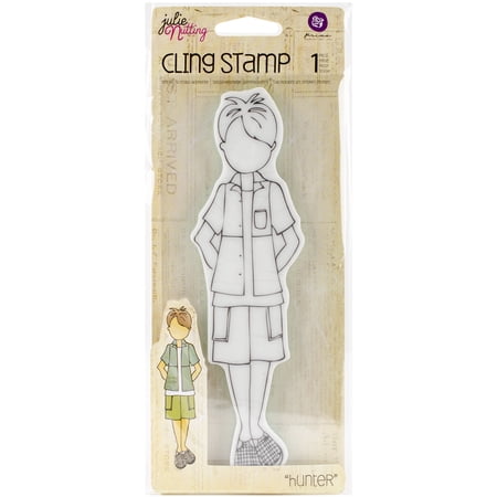 Julie Nutting Mixed Media Cling Rubber Stamps-Hunter
